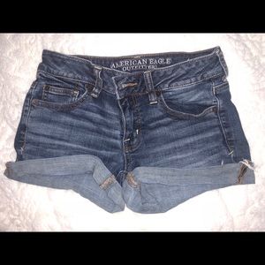 american eagle ae denim shorts